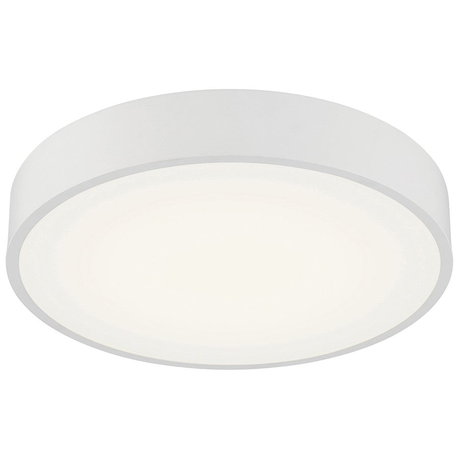 Access Lighting Como 14" 3CCT LED Flush Mount, White