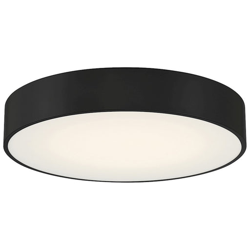 Access Lighting Como 18" 3CCT LED Flush Mount, Black/White - 49961LEDDCS-BL-ACR