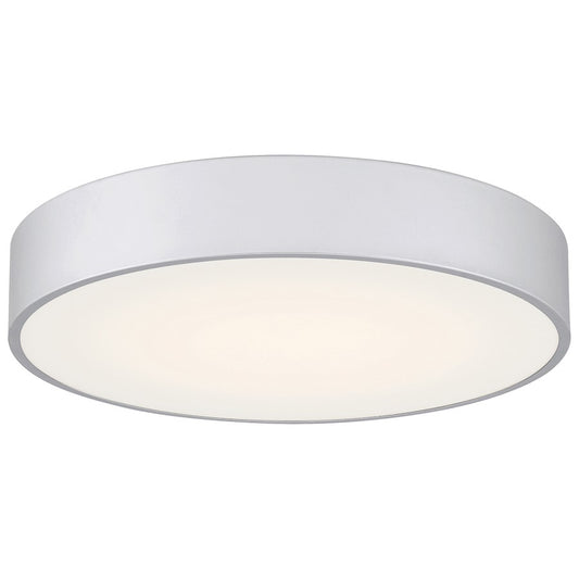 Access Lighting Como 18" 3CCT LED Flush Mount, Satin/White - 49961LEDDCS-SAT-ACR