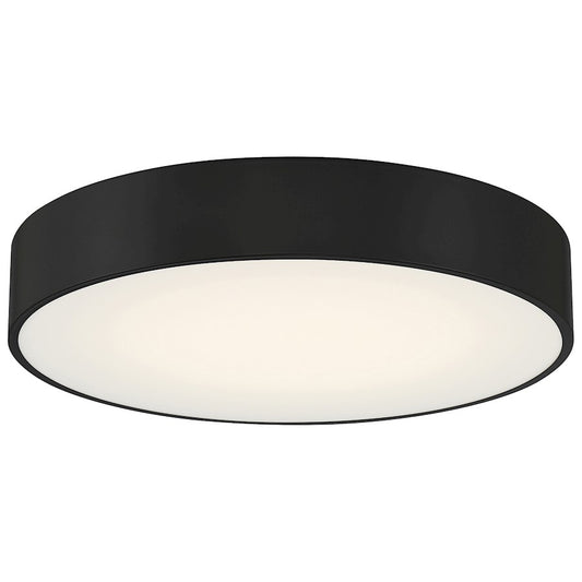 Access Lighting Como 22" 3CCT LED Flush Mount, Black/White - 49962LEDDCS-BL-ACR