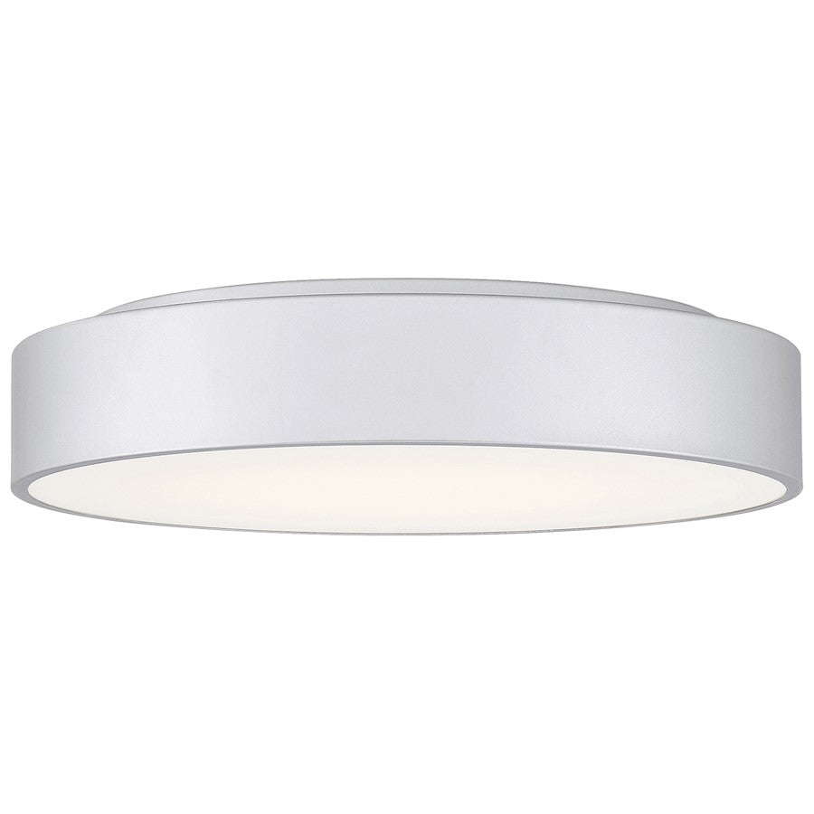 Access Lighting Como 22" 3CCT LED Flush Mount, Satin/White