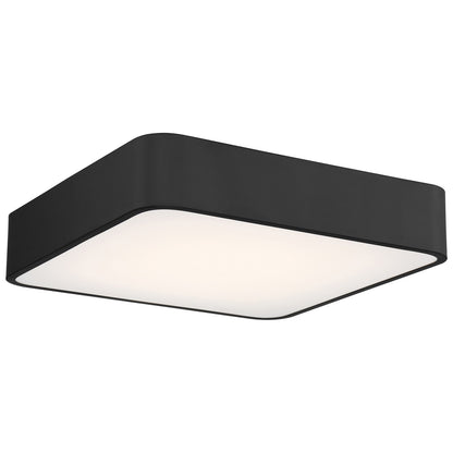 Access Granada Color Selectable LED Flush Mt, Black/Acrylic