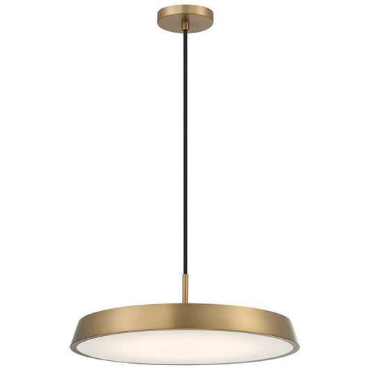 Access Lighting Tallinn 3CCT LED Pendant, Gold/White - 50977LEDDCS-BG-WHT