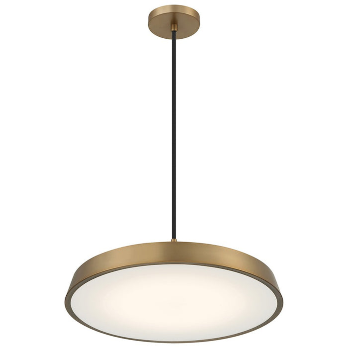 Access Lighting Tallinn 3CCT LED Pendant, Gold/White