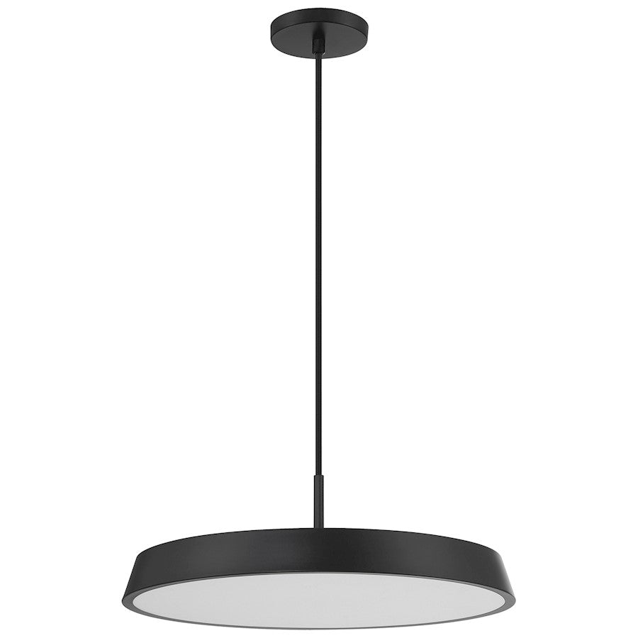 LED Pendant, Black/White