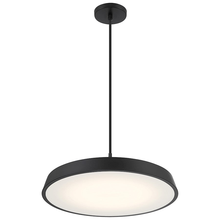 LED Pendant, Black/White