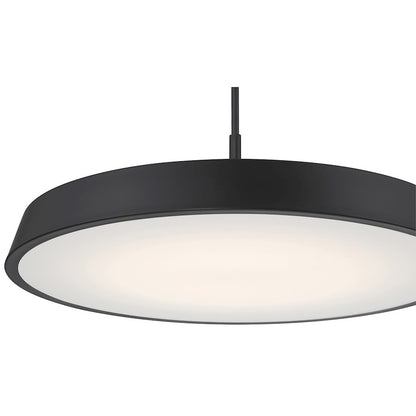 LED Pendant, Black/White