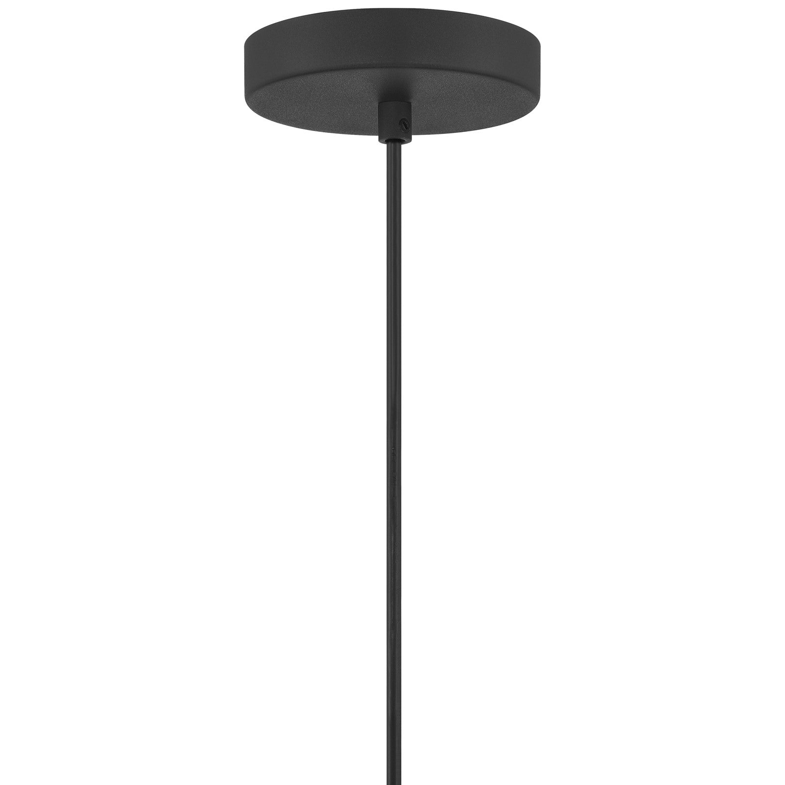 Access Lighting Seoul 1 Light Outdoor Pendant, Black/Black