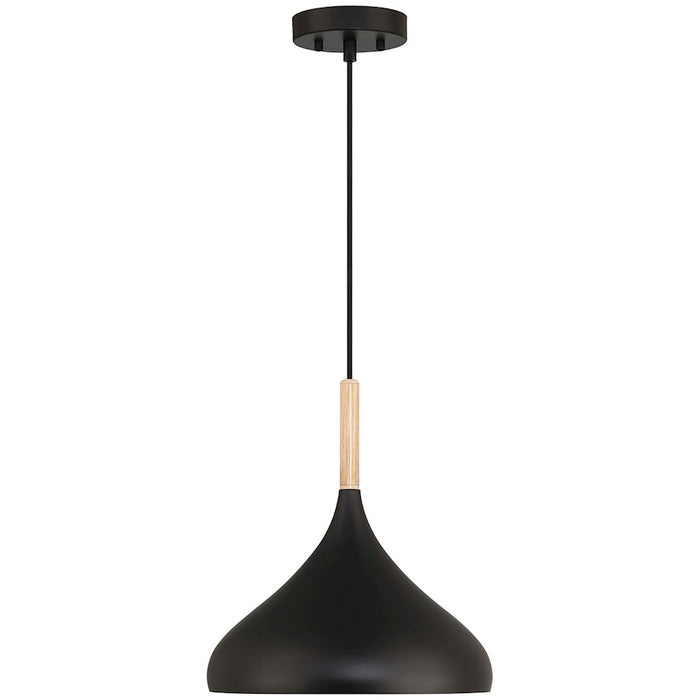 Access Lighting Olivia 1 Light Pendant, Black