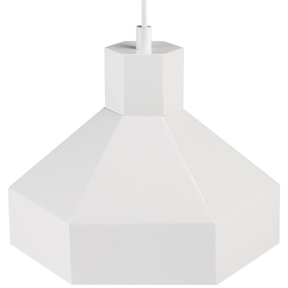 1 Light Pendant, Matte White