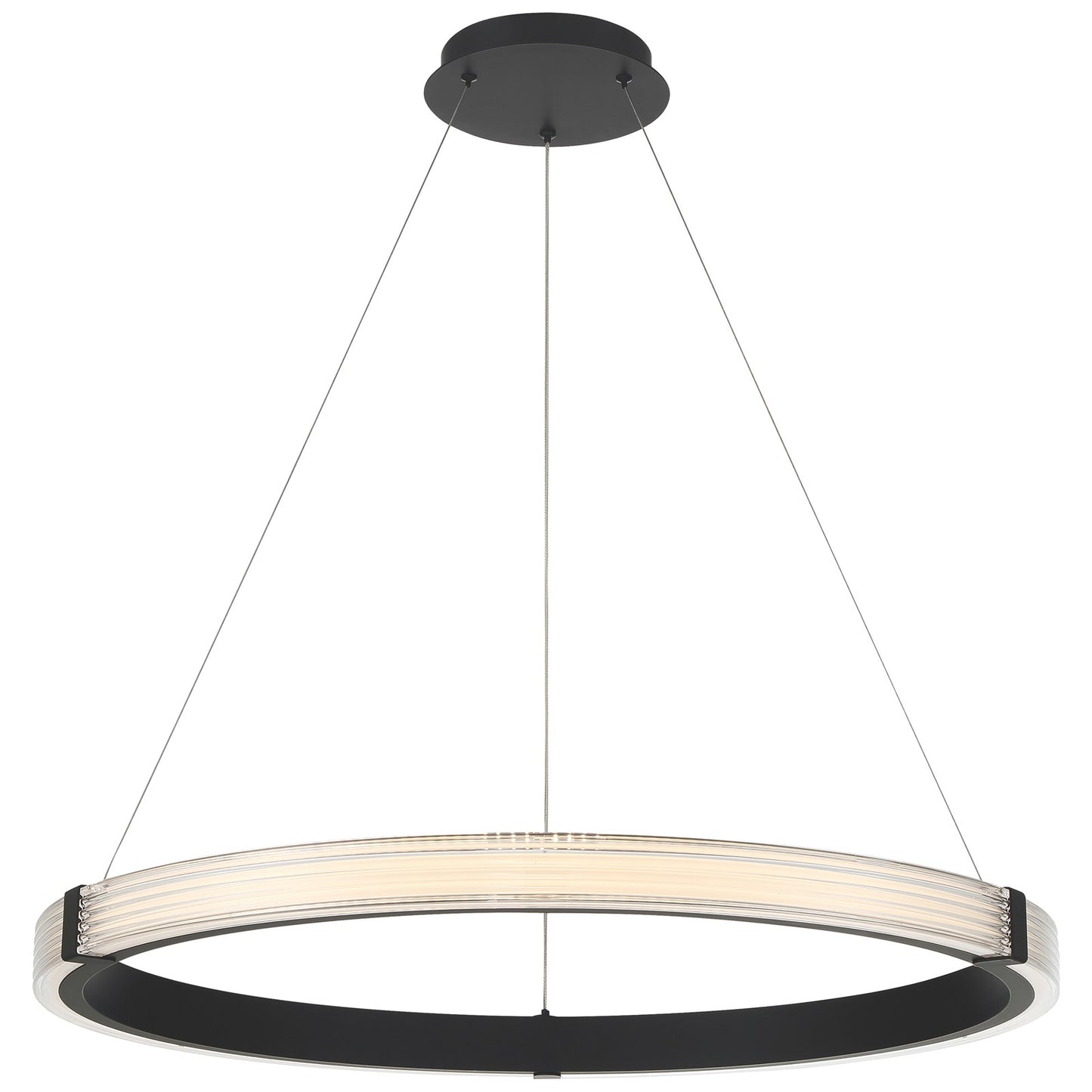 Access Panache 3CCT LED Pendant, Matte Black/Acrylic Lens