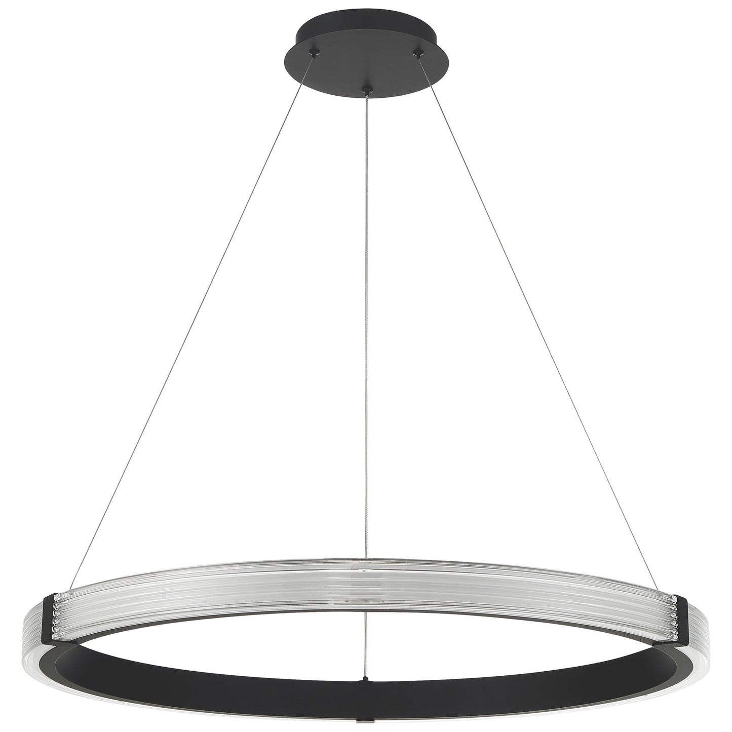 Access Panache 3CCT LED Pendant, Matte Black/Acrylic Lens