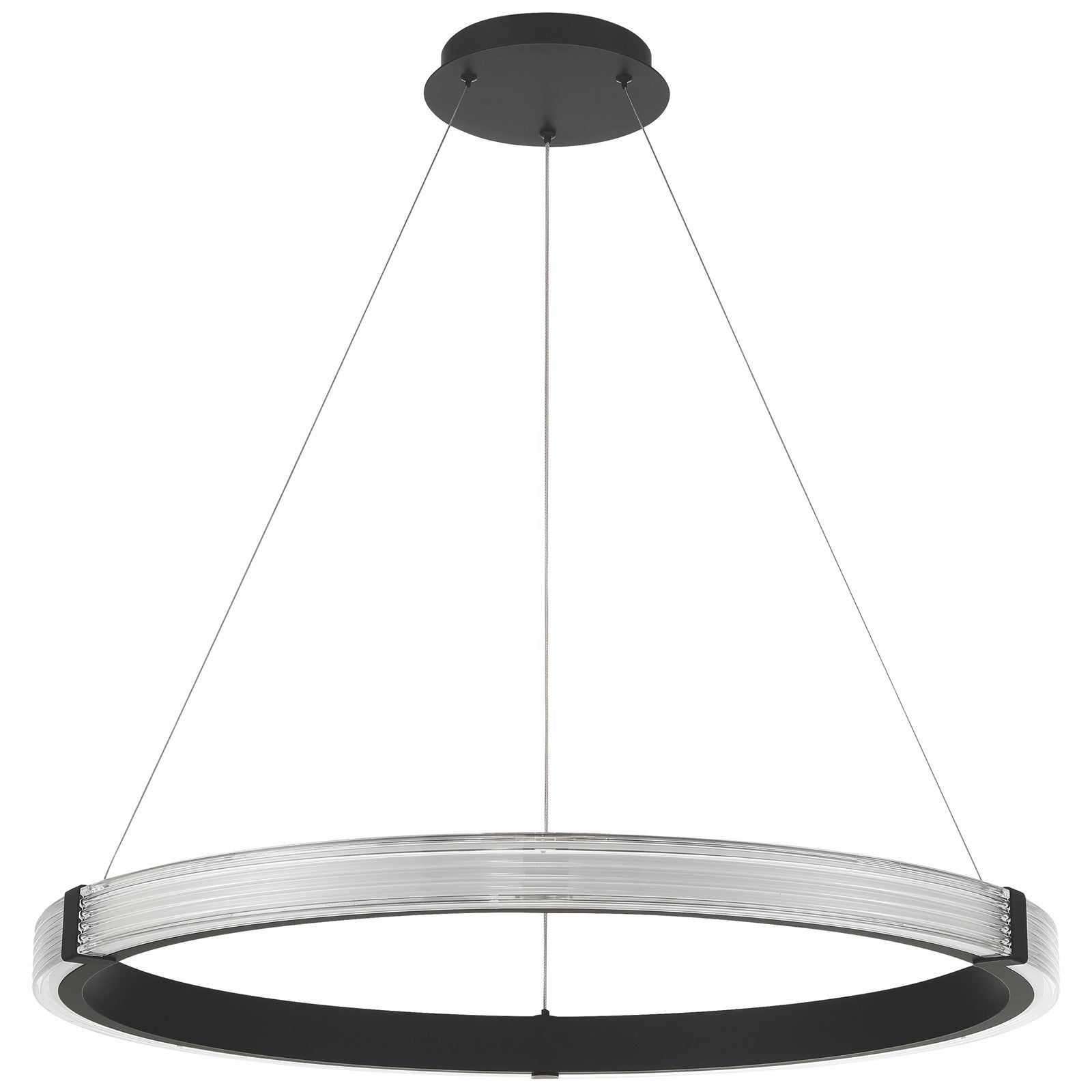 Access Panache 3CCT LED Pendant, Matte Black/Acrylic Lens