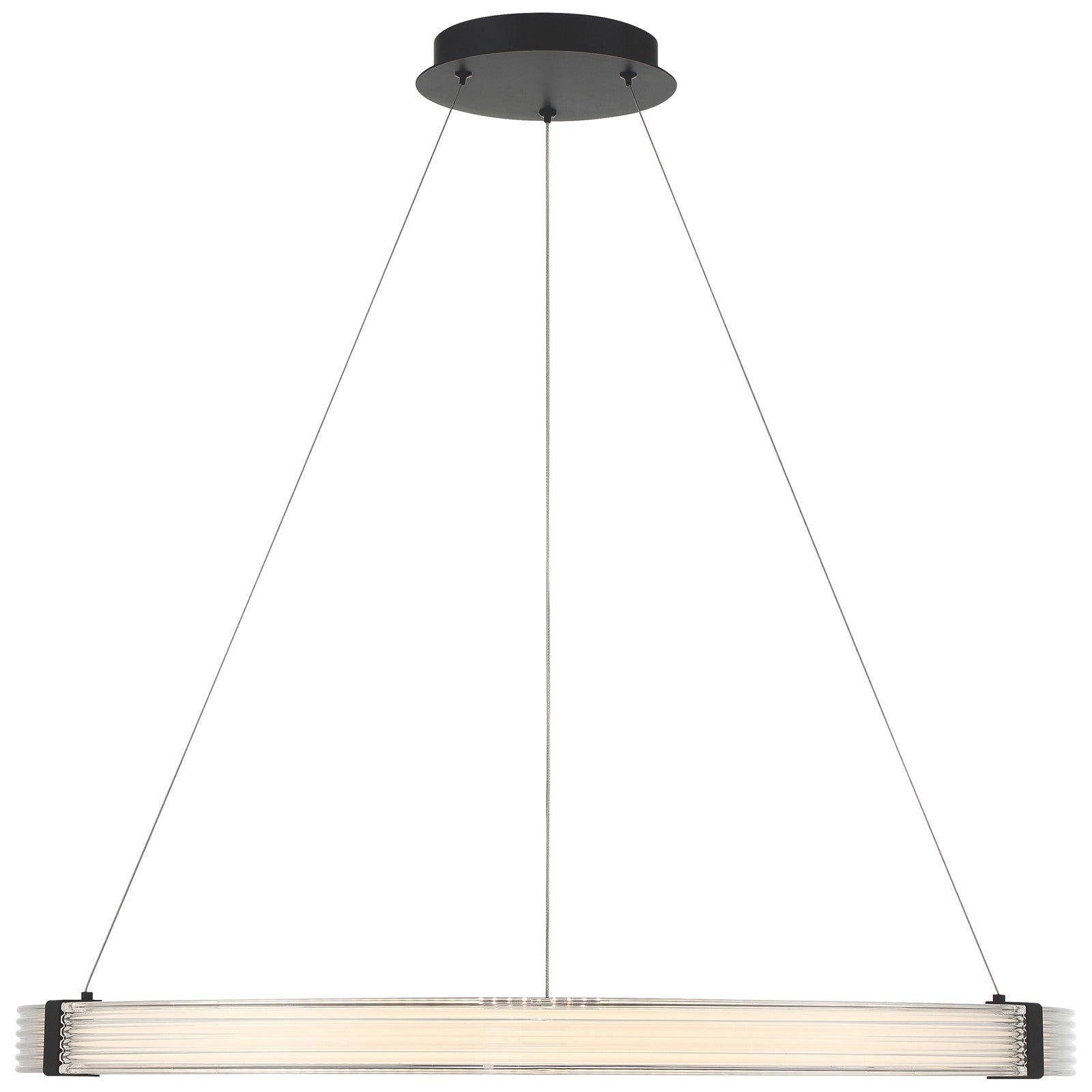 Access Panache 3CCT LED Pendant, Matte Black/Acrylic Lens