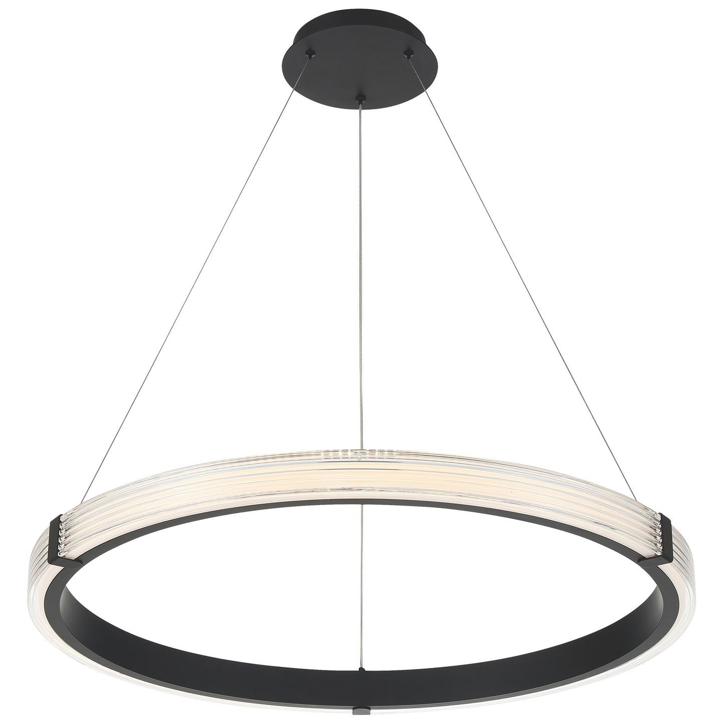 Access Panache 3CCT LED Pendant, Matte Black/Acrylic Lens