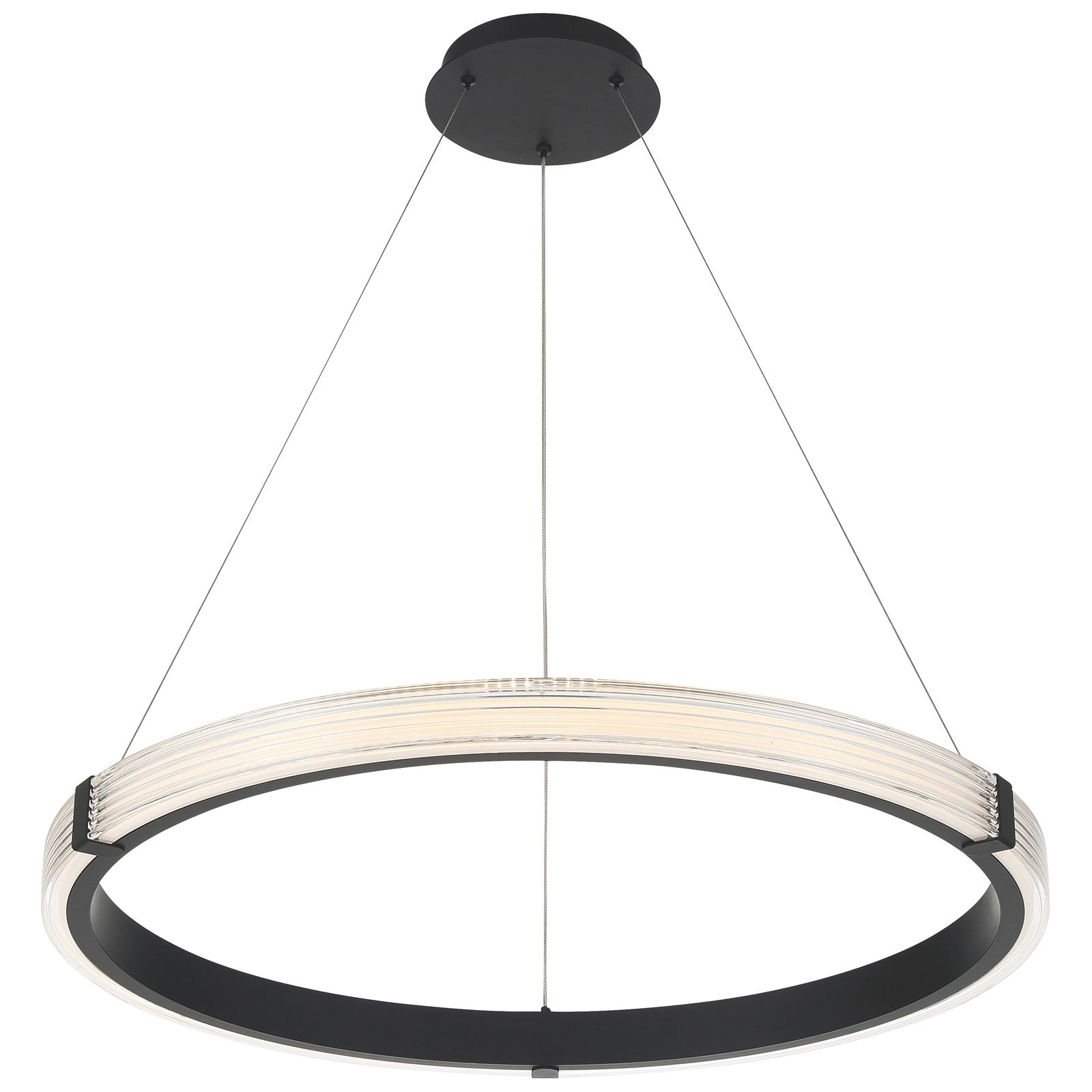 Access Panache 3CCT LED Pendant, Matte Black/Acrylic Lens