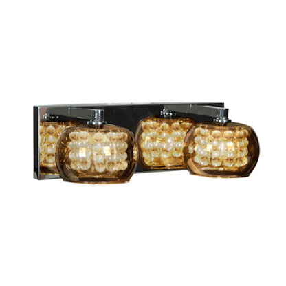 2 Light Bathroom Vanity Light, Chrome