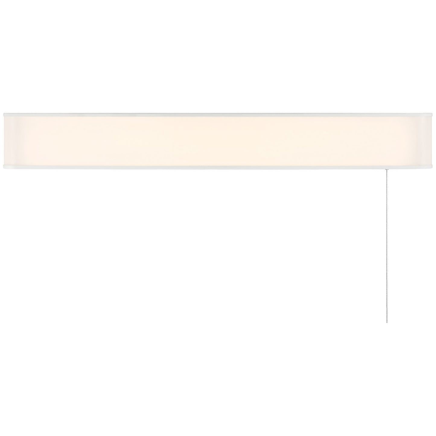 Access Lighting Bell T8 Pull Chain Wall Mount, White/Acrylic Lens