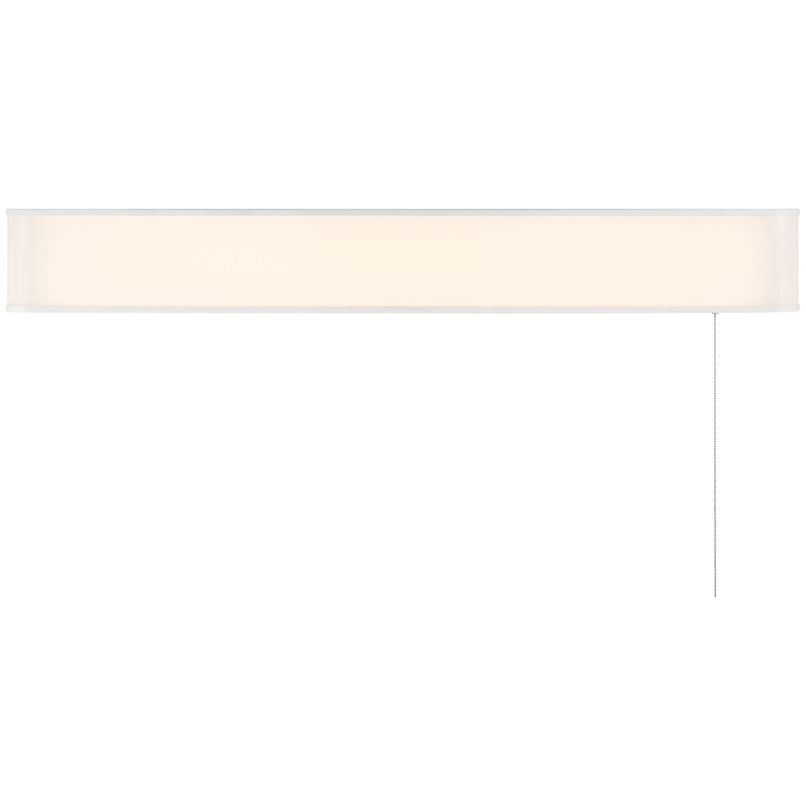 Access Lighting Bell T8 Pull Chain Wall Mount, White/Acrylic Lens
