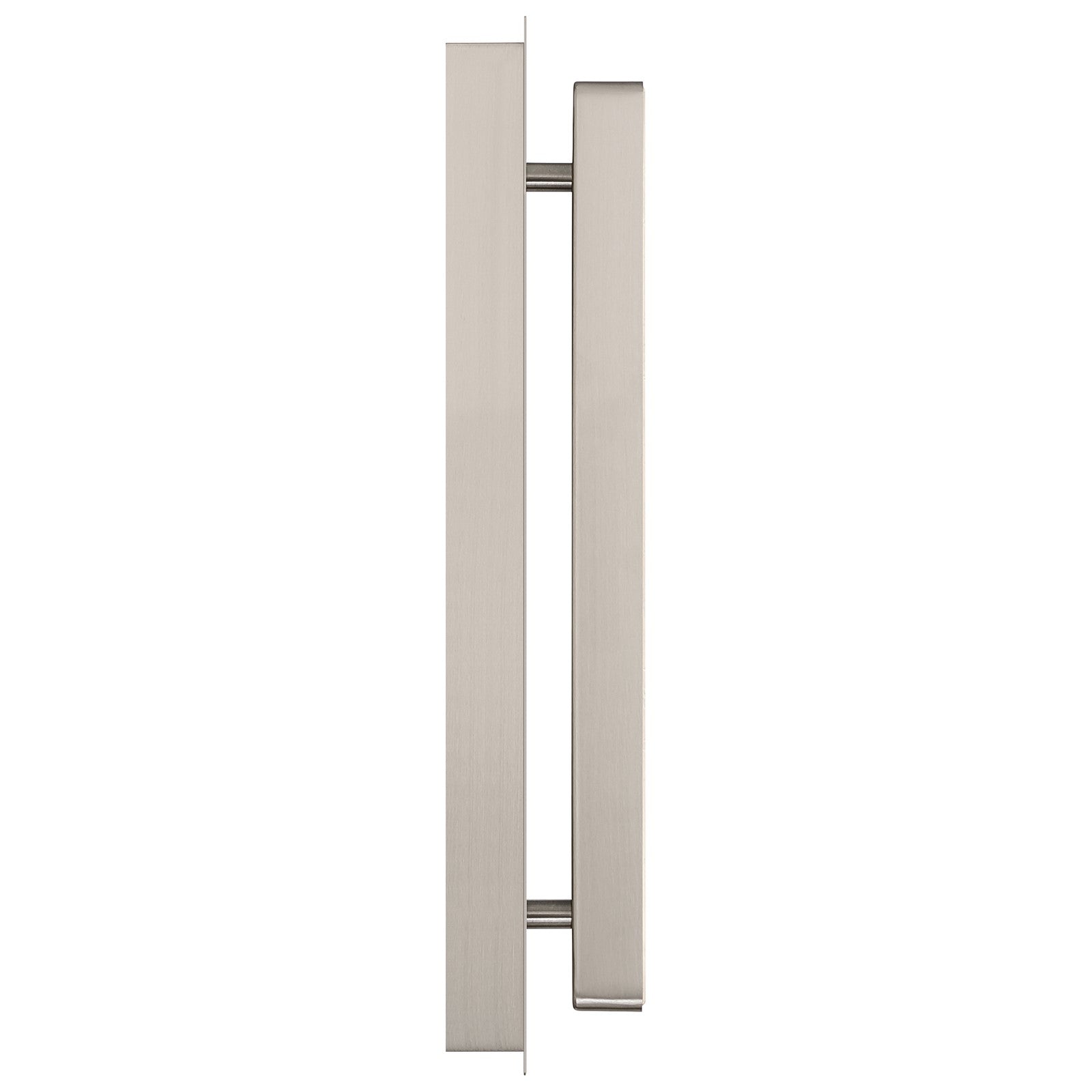 Access Ada 5CCT LED Wall Sconce, Brushed Steel/Alabaster
