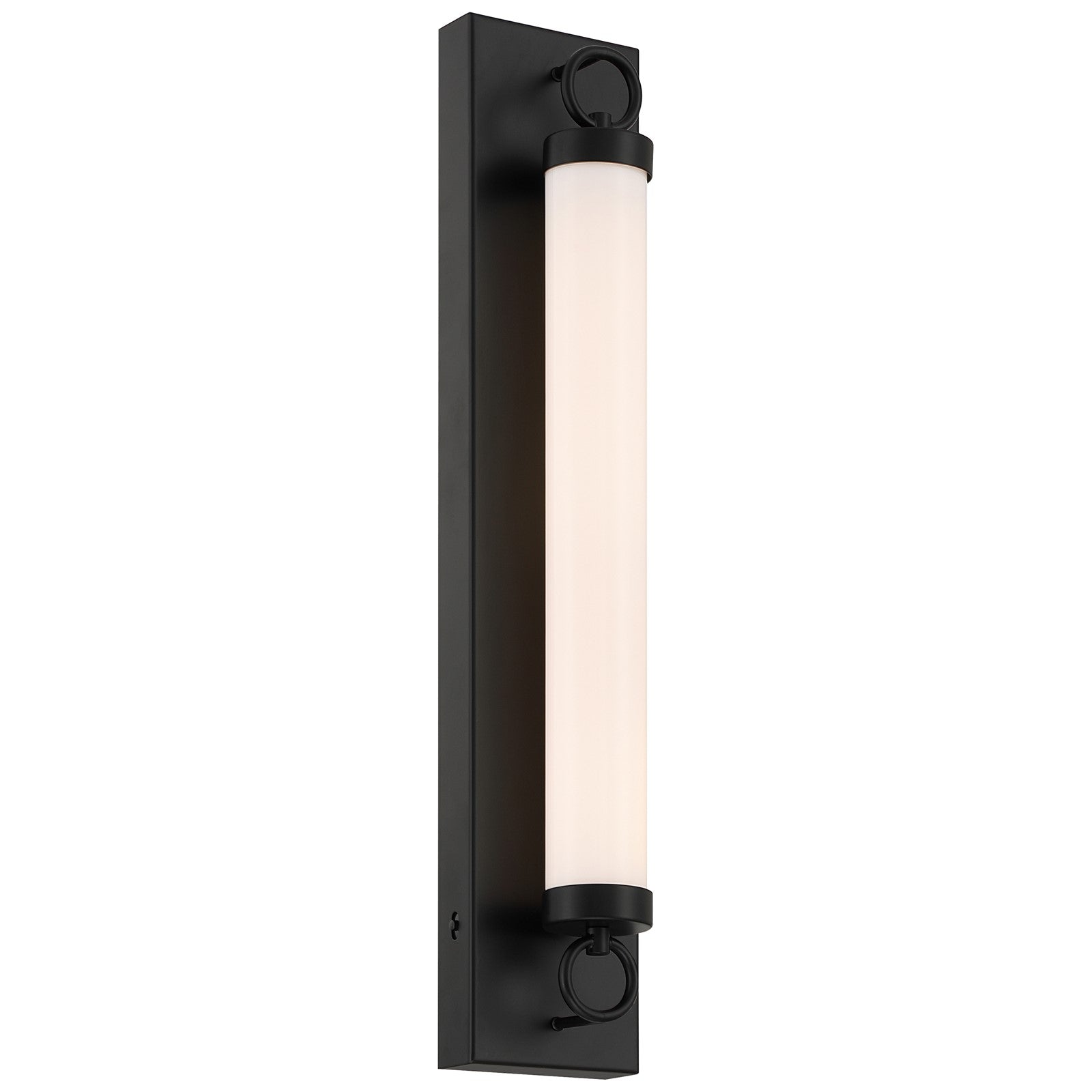 Access Lighting Eliza 5CCT LED Wall Sconce, Black/Opal