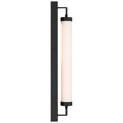 Access Lighting Eliza 5CCT LED Wall Sconce, Black/Opal