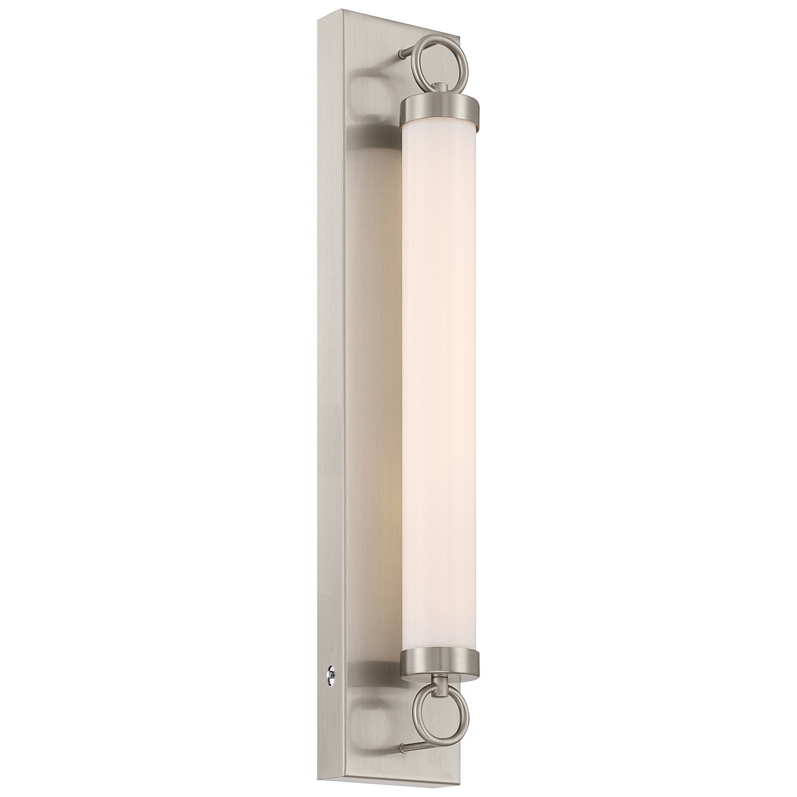 Access Eliza 5CCT LED Wall Sconce, Brushed Steel/Opal