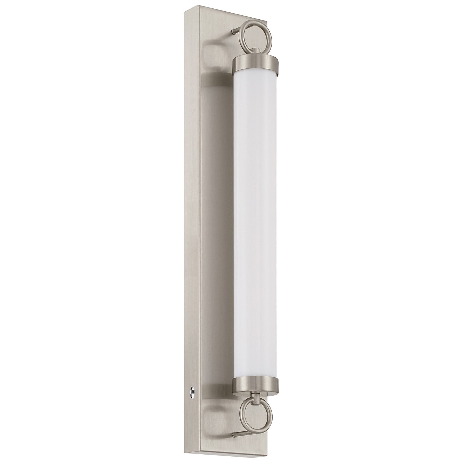 Access Eliza 5CCT LED Wall Sconce, Brushed Steel/Opal