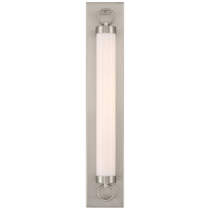 Access Eliza 5CCT LED Wall Sconce, Brushed Steel/Opal