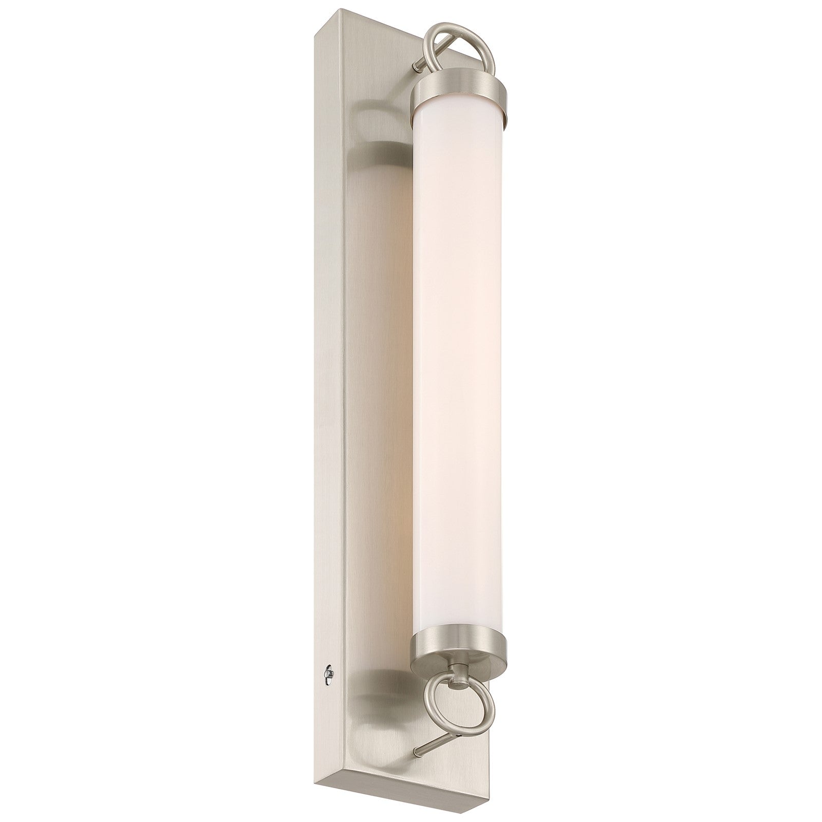 Access Eliza 5CCT LED Wall Sconce, Brushed Steel/Opal