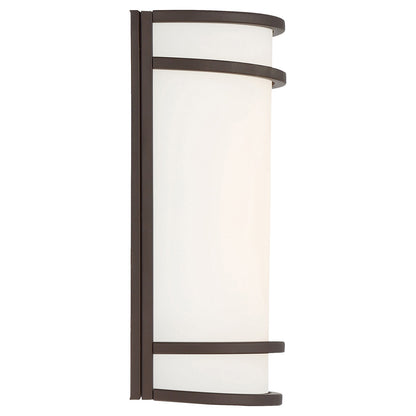 Access Lighting Lola Wall Sconce, Bronze/Frosted