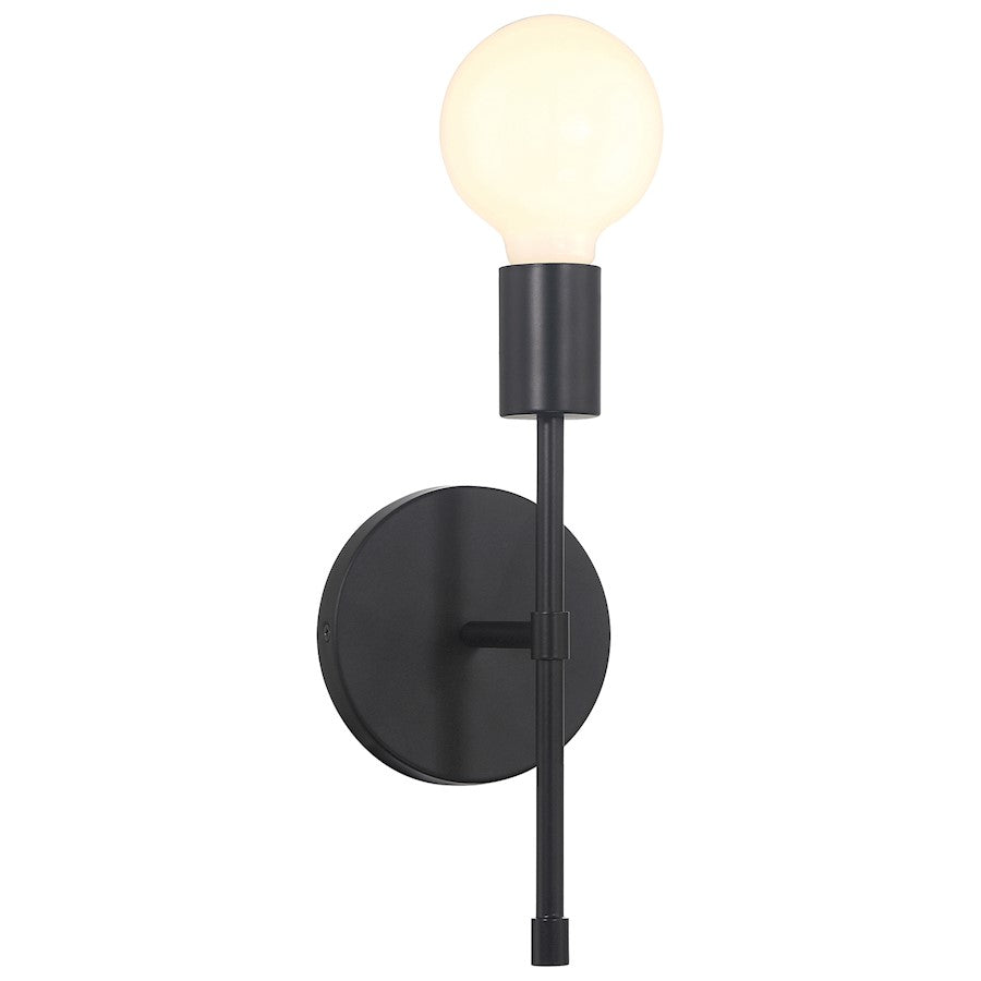 Access Lighting Iconic II G 1 Light LED Wall Sconce, Black - 62320LEDDLP-MBL