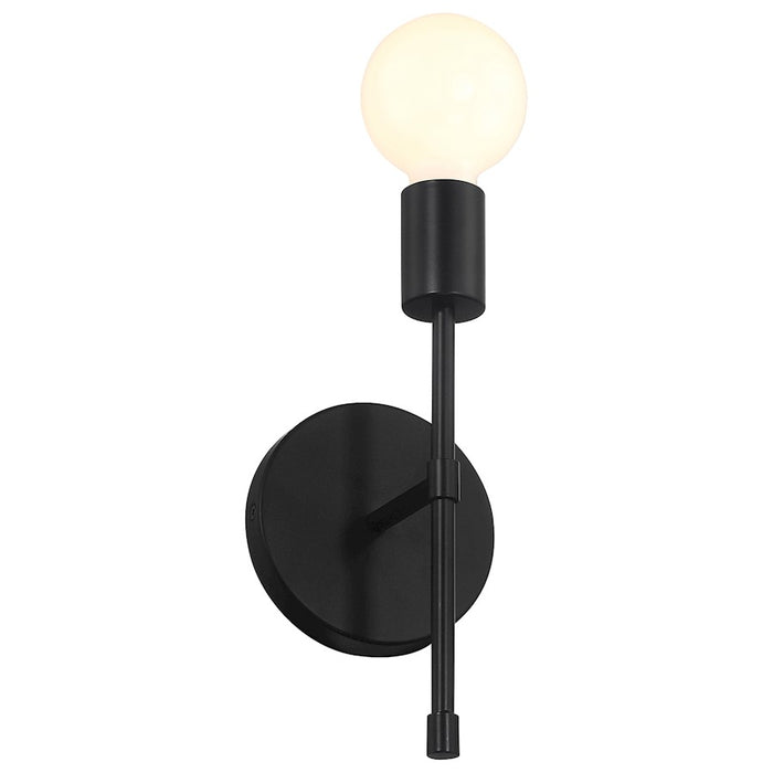 Access Lighting Iconic II G 1 Light LED Wall Sconce, Black