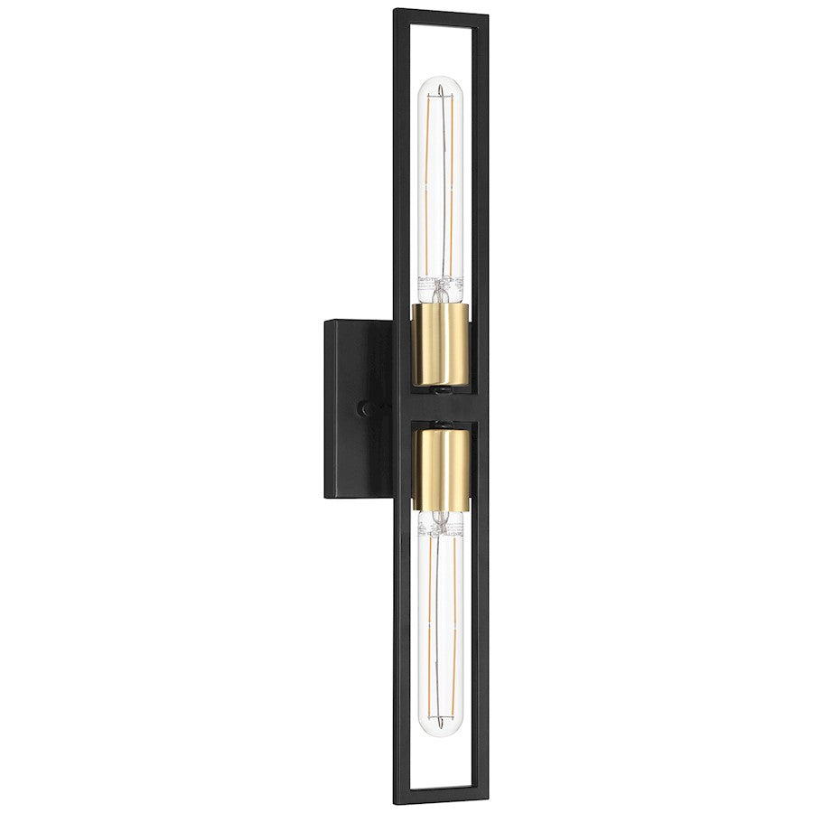 2 Light LED Wall Sconce