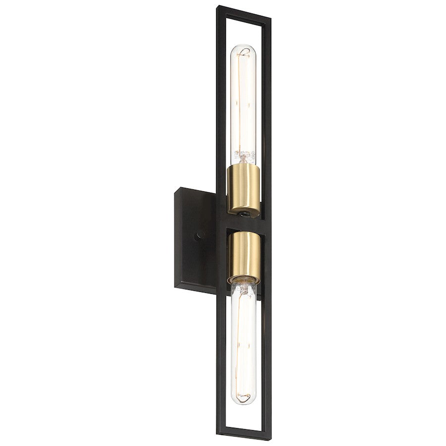 2 Light LED Wall Sconce