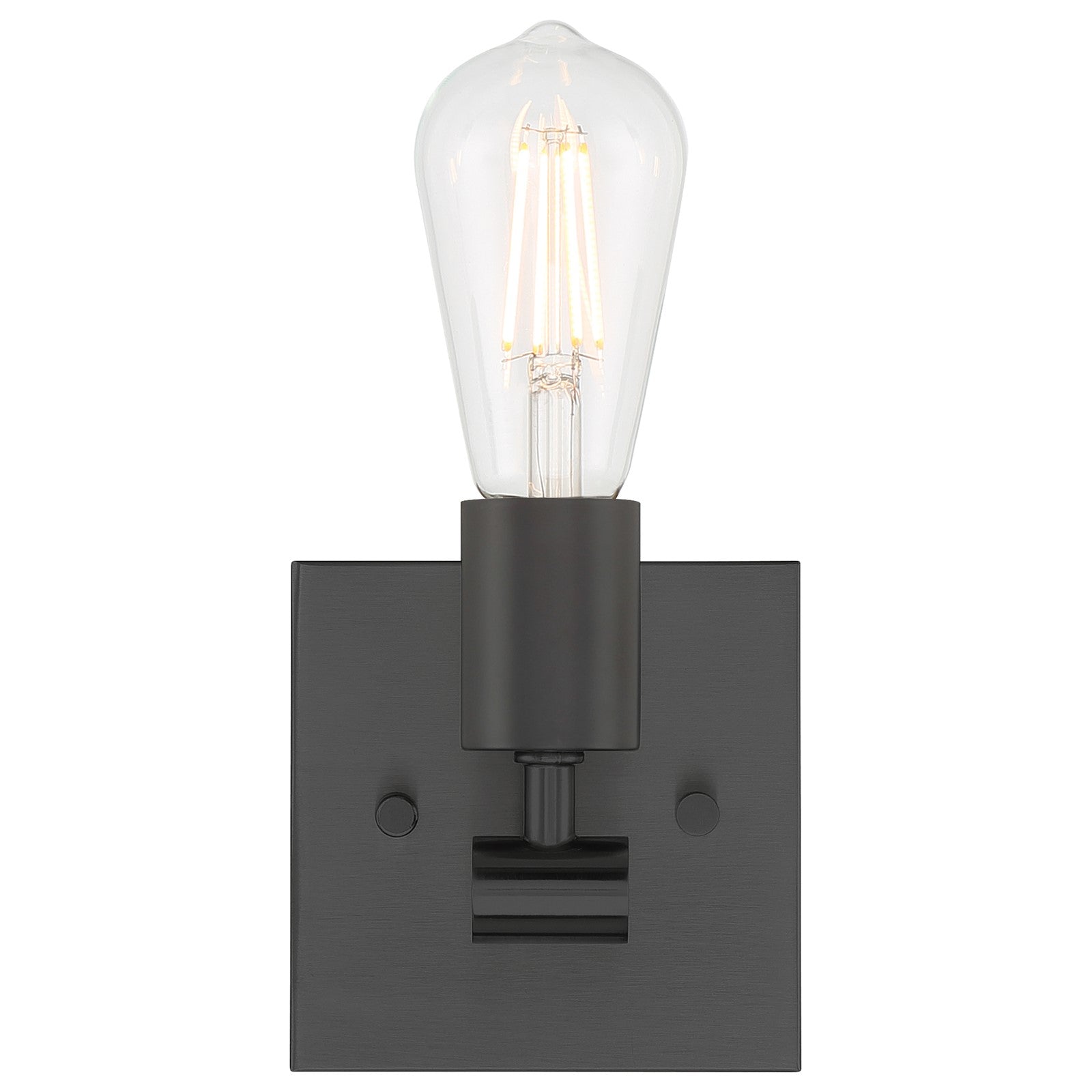 Access Lighting Virgin 1 Light Wall Sconce, Matte Black