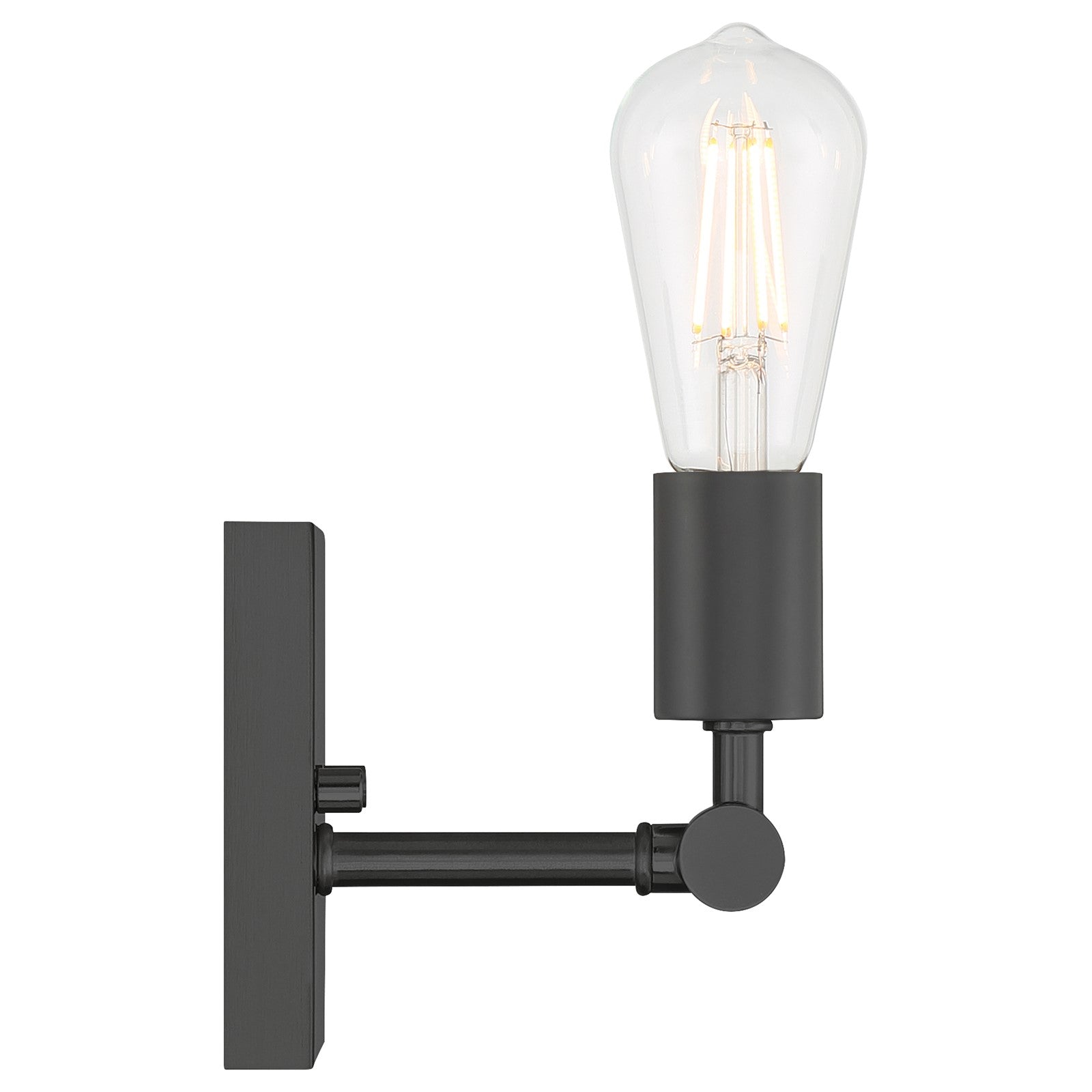 Access Lighting Virgin 1 Light Wall Sconce, Matte Black
