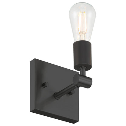 Access Lighting Virgin 1 Light Wall Sconce, Matte Black