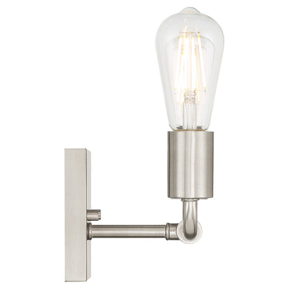 Access Lighting Virgin 4 Light Vanity, Brushed Steel