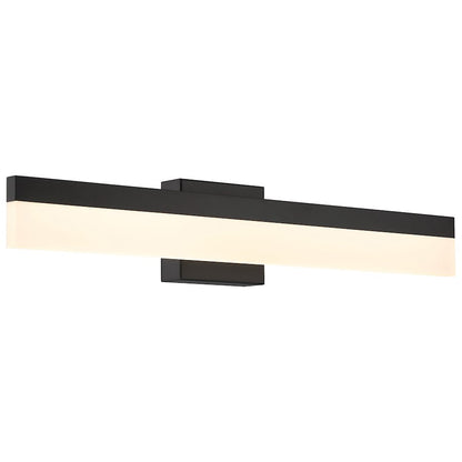 Access Lighting Loft 24" LED Vanity, Matte Black/Frosted - 62588LEDDCS-MBL-FST