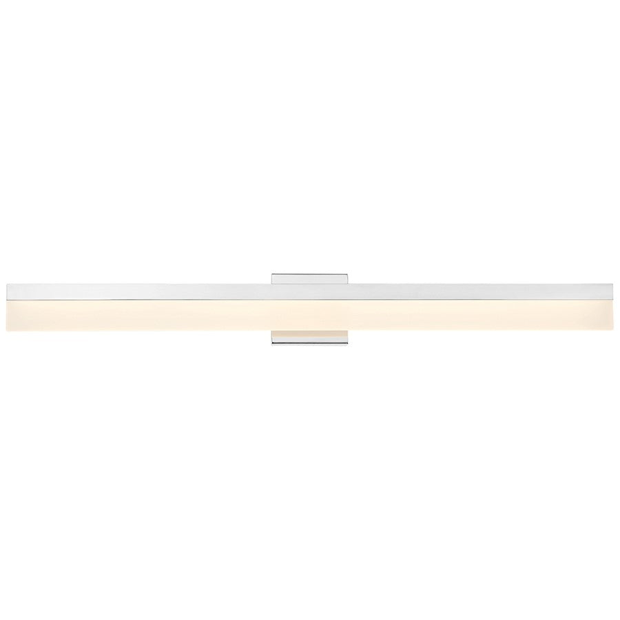 36" LED Bathroom Vanity Light, Chrome