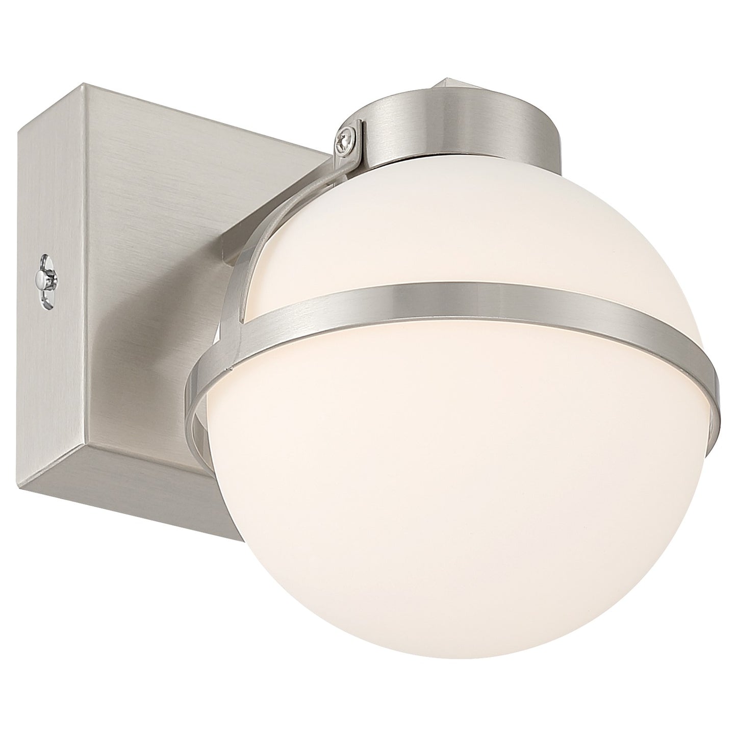 Access Emma 5CCT LED Wall Sconce, Brushed Steel/Opal