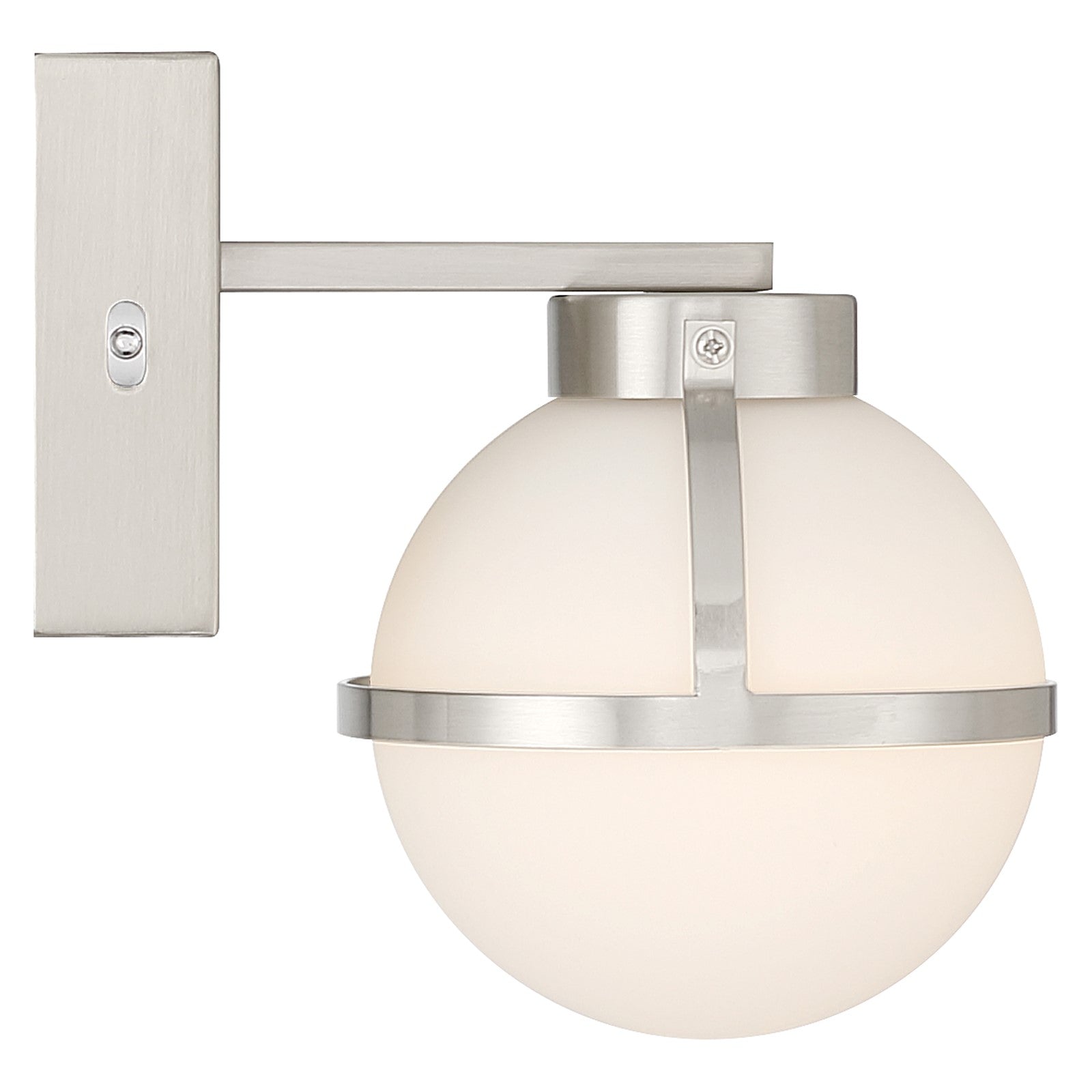 Access Emma 5CCT LED Wall Sconce, Brushed Steel/Opal