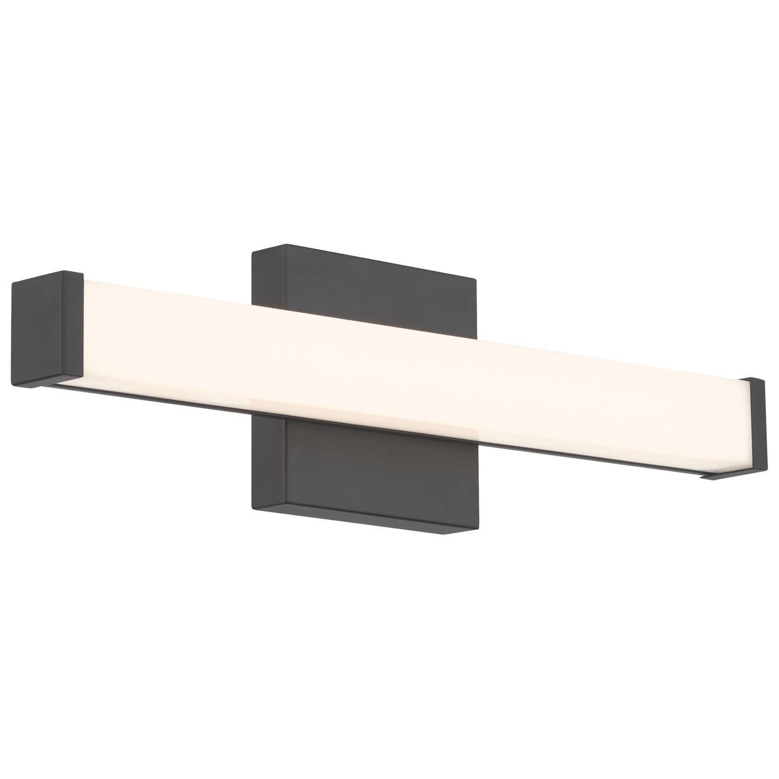 Access Maxx 5CCT LED Vanity, 18", Matte Black/Acrylic Lens