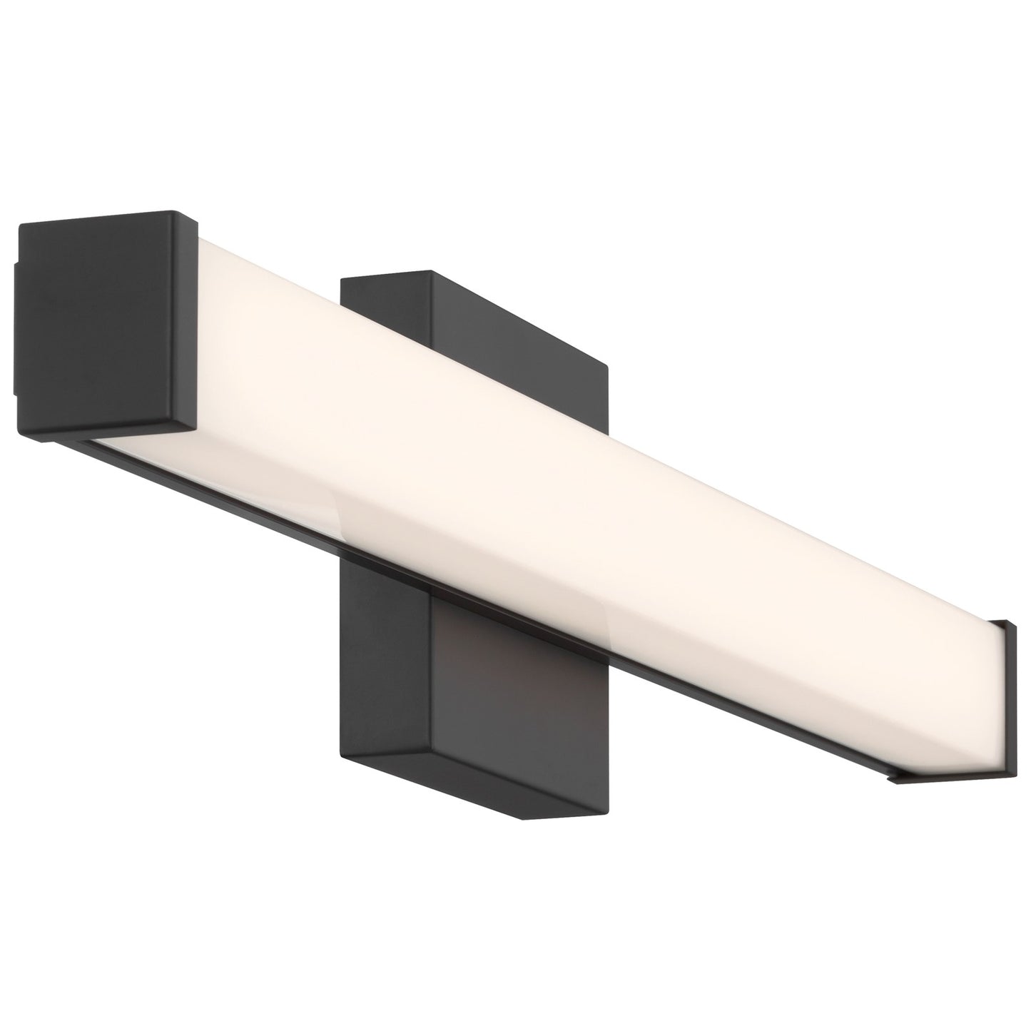 Access Maxx 5CCT LED Vanity, 24", Matte Black/Acrylic Lens
