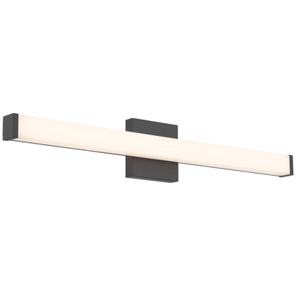 Access Maxx 5CCT LED Vanity, 30", Matte Black/Acrylic Lens