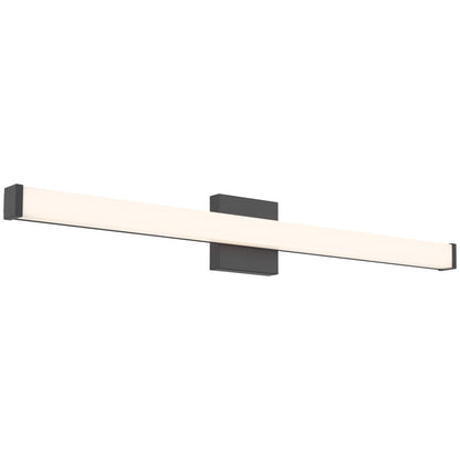 Access Maxx 5CCT LED Vanity, 36", Matte Black/Acrylic Lens