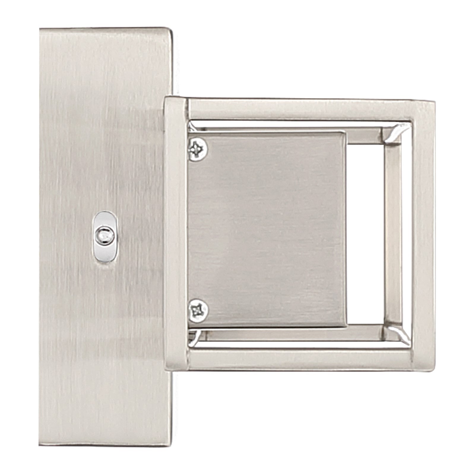 Access Justine 3CCT LED Vanity, Brushed Steel/Acrylic Lens