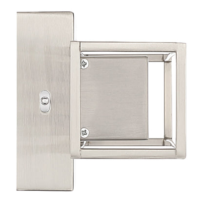 Access Justine 3CCT LED Vanity, Brushed Steel/Acrylic Lens