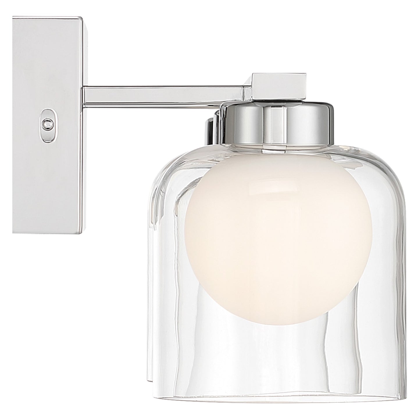 Access Lighting Chloe 3CCCT LED Vanity, Chrome/Clear Opal